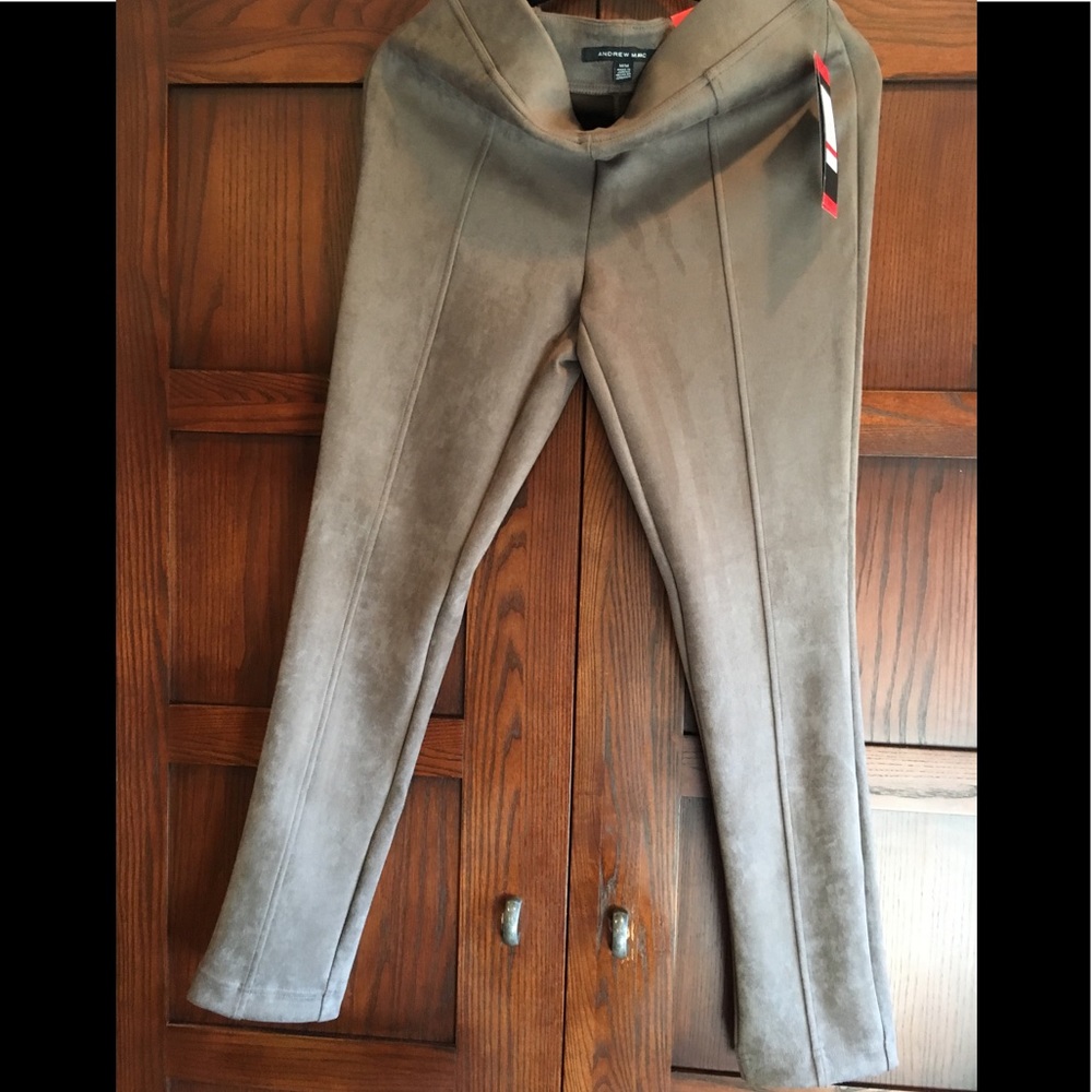 Suede-like pants... tags still on!